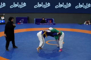 The national championship and selection of the Iranian female Alysh wrestling national team