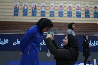 The national championship and selection of the Iranian female Alysh wrestling national team