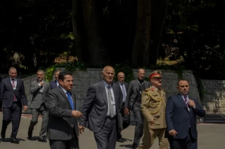 استقبال رسمی ابراهیم رئیسی از رئیس جمهور عراق