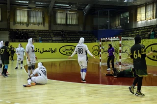 Sang Ahan Bafq is the champion of Iran Women's Premier Handball League