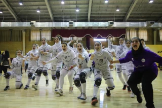 Sang Ahan Bafq is the champion of Iran Women's Premier Handball League