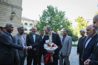 دیدار اسدالله اسدی دیپلمات آزاد شده ایرانی با وزیر امور خارجه