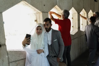 مراسم ازدواج ۱۴ زوج ترکمن در تهران