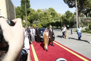 Meeting between the foreign ministers of Iran and Saudi Arabia