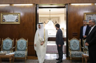 دیدار وزیر کار قطر با معاون اول رئیس جمهوری ایران