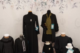 Muharram mourning clothing exhibition in Tehran