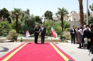 دیدار وزرای خارجه ایران و الجزایر