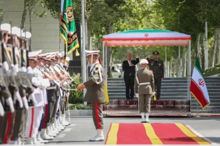 Meeting between the Ministers of Defense of Bolivia and Iran