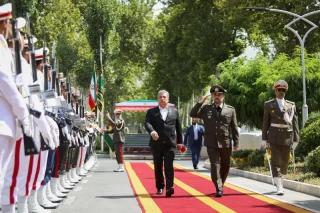 Meeting between the Ministers of Defense of Bolivia and Iran