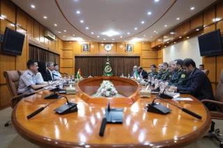Meeting between the Ministers of Defense of Bolivia and Iran