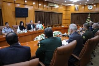 Meeting between the Ministers of Defense of Bolivia and Iran