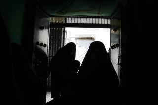 Mourning at Hosseinieh Sadat Akhavi in Tehran