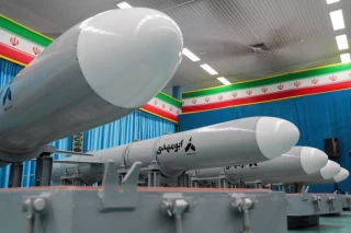 The ceremony of handing over and adding the Abu Mahdi missile to the army and IRGC