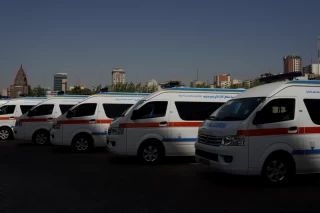 اهدای آمبولانس به مناطق محروم