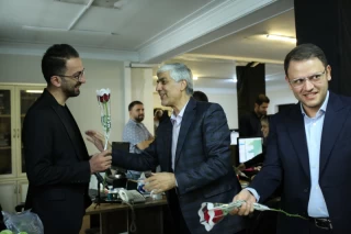 Visit of the Minister of Sports and Youth to the Borna News Agency