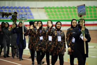 افتتاحیۀ مسابقات ورزشی دانش‌آموزان با آسیب شنوایی