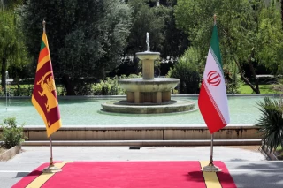 Iran and Sri Lanka FMs meet