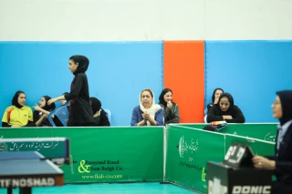 چهارمین دوره مسابقات تنیس روی میز استعدادهای برتر دختران