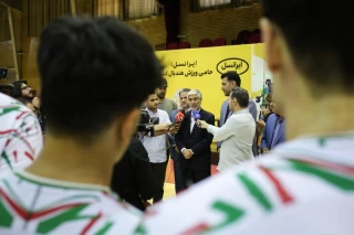 The visit of the Minister of Sports and Youth to the camp of the national handball team
