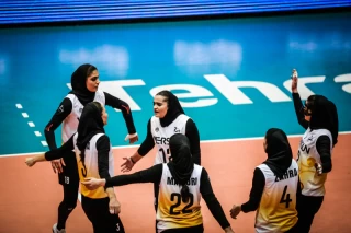 Mehrsun VS Sanat Mes Rafsanjan - Iranian women's volleyball premier league