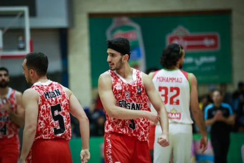 دیدار تیم‌های بسکتبال مهرام تهران و شهرداری گرگان در لیگ برتر بسکتبال ایران