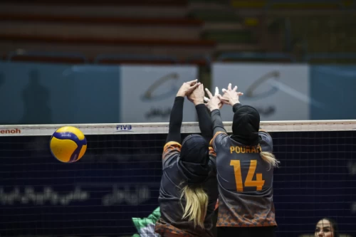 Saipa Tehran Vs. Zob Ahan Isfahan - Women's Volleyball Premier League.