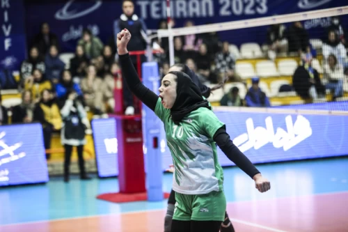 Saipa Tehran Vs. Zob Ahan Isfahan - Women's Volleyball Premier League.