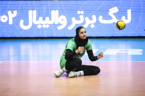 Saipa Tehran Vs. Zob Ahan Isfahan - Women's Volleyball Premier League.