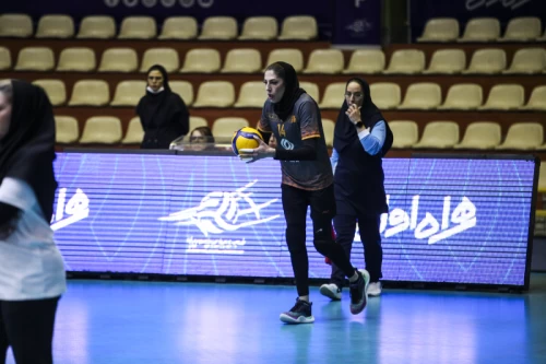 Saipa Tehran Vs. Zob Ahan Isfahan - Women's Volleyball Premier League.