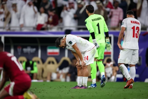 دیدار تیم‌های فوتبال ایران - قطر