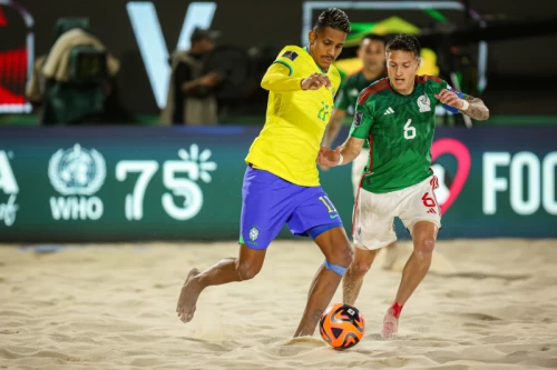 Mexico Vs. Brazil - FIFA Beach Soccer World Cup UAE 2024