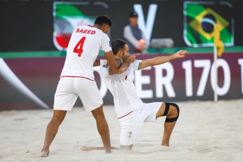 Iran Vs. Brazil - FIFA Beach Soccer World Cup UAE 2024