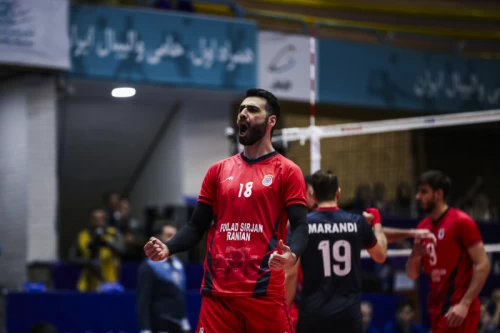 دیدار تیم‌های والیبال پیکان تهران و فولاد سیرجان