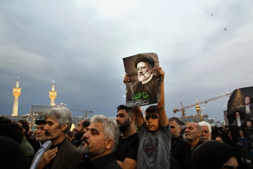 The funeral for Seyed Ebrahim Raisi, the President of Iran, and his companions in Mashhad