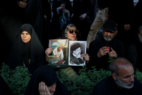 The funeral for Seyed Ebrahim Raisi, the President of Iran, and his companions in Tehran