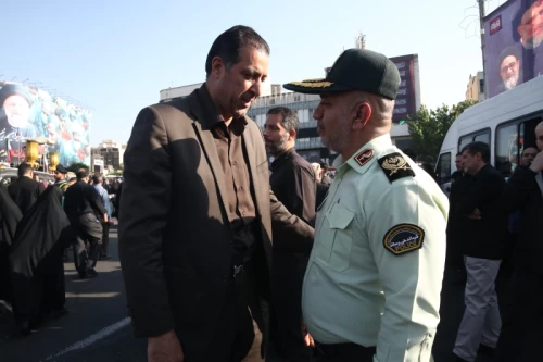 The funeral for Seyed Ebrahim Raisi, the President of Iran, and his companions in Tehran