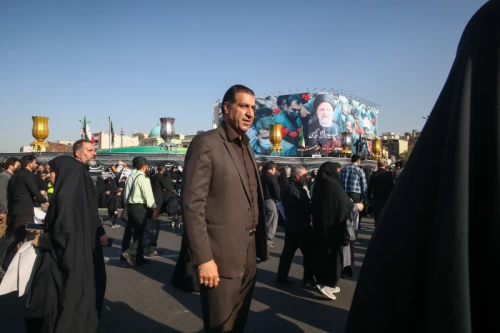 The funeral for Seyed Ebrahim Raisi, the President of Iran, and his companions in Tehran