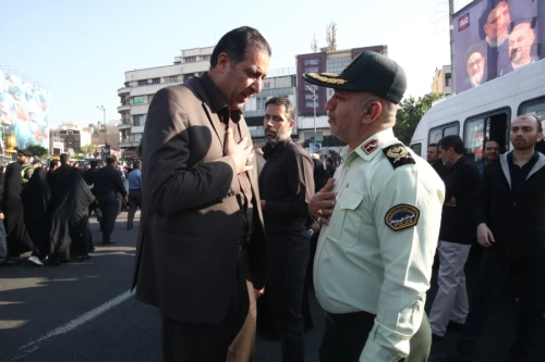 The funeral for Seyed Ebrahim Raisi, the President of Iran, and his companions in Tehran