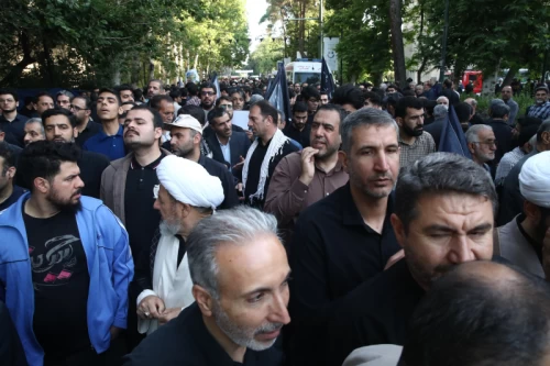 The funeral for Seyed Ebrahim Raisi, the President of Iran, and his companions in Tehran