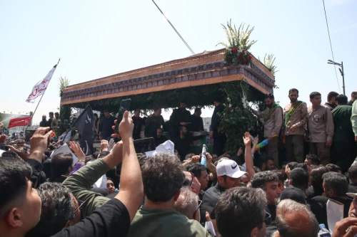 The funeral for Seyed Ebrahim Raisi, the President of Iran, and his companions in Tehran