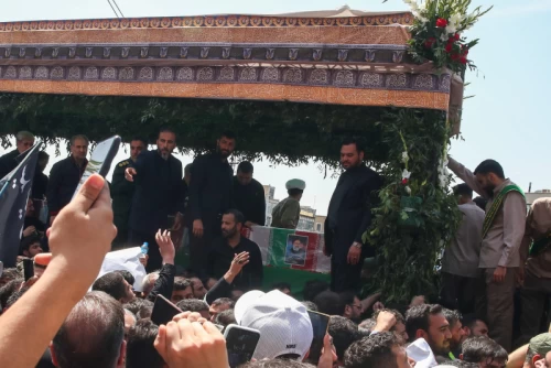 The funeral for Seyed Ebrahim Raisi, the President of Iran, and his companions in Tehran