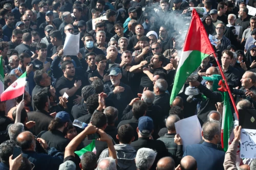 The funeral for Seyed Ebrahim Raisi, the President of Iran, and his companions in Tehran