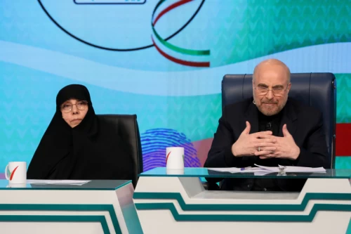 Mohammad Bagher Ghalibaf on the Cultural Roundtable program on Channel Two