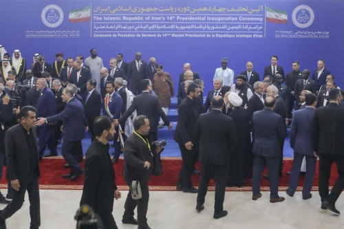 The inauguration ceremony of Iran's 14th presidential term, Masoud Pezeshkian.