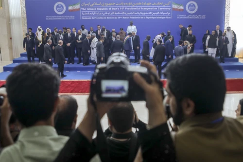 The inauguration ceremony of Iran's 14th presidential term, Masoud Pezeshkian.