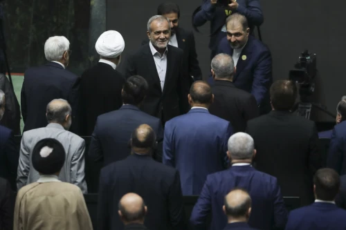 The inauguration ceremony of Iran's 14th presidential term, Masoud Pezeshkian.