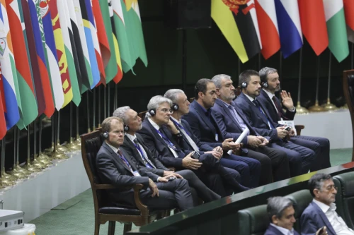 The inauguration ceremony of Iran's 14th presidential term, Masoud Pezeshkian.