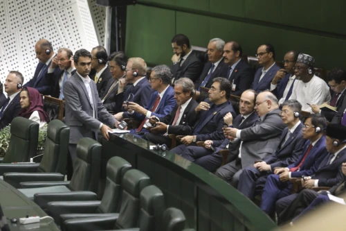 The inauguration ceremony of Iran's 14th presidential term, Masoud Pezeshkian.