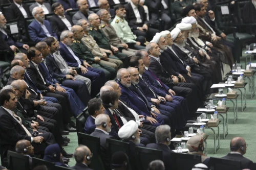 The inauguration ceremony of Iran's 14th presidential term, Masoud Pezeshkian.