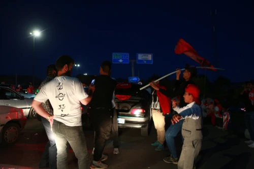 Championship celebration of Tractor Football Club in the 24th Persian Gulf Pro League